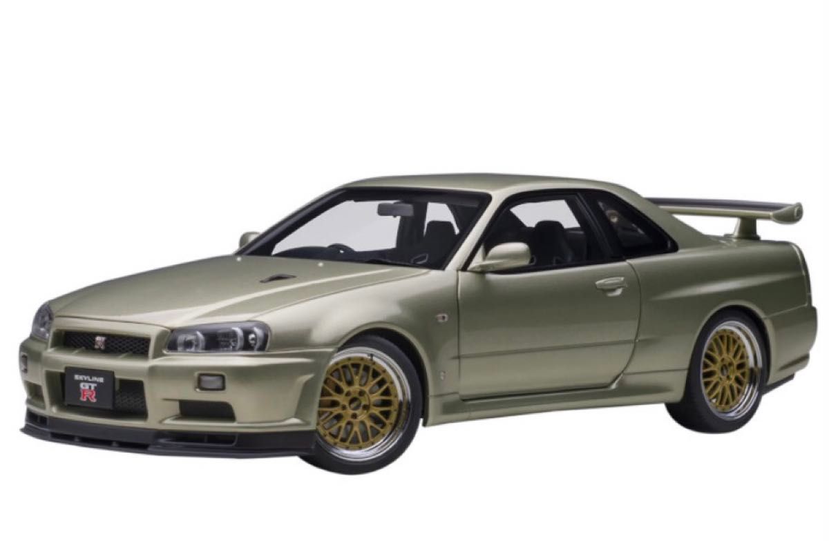 オートアート 1/18 日産 スカイライン GT-R (R34) V-specⅡ オートアート 1/18 日産 スカイライン GT-R (R34) V-specⅡ