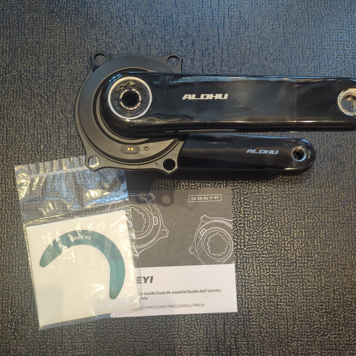 Rotor aldu carbon 170mm+ sigeyi axo 4arm パワーメーター Rotor aldu carbon 170mm+ sigeyi axo 4arm パワーメーター