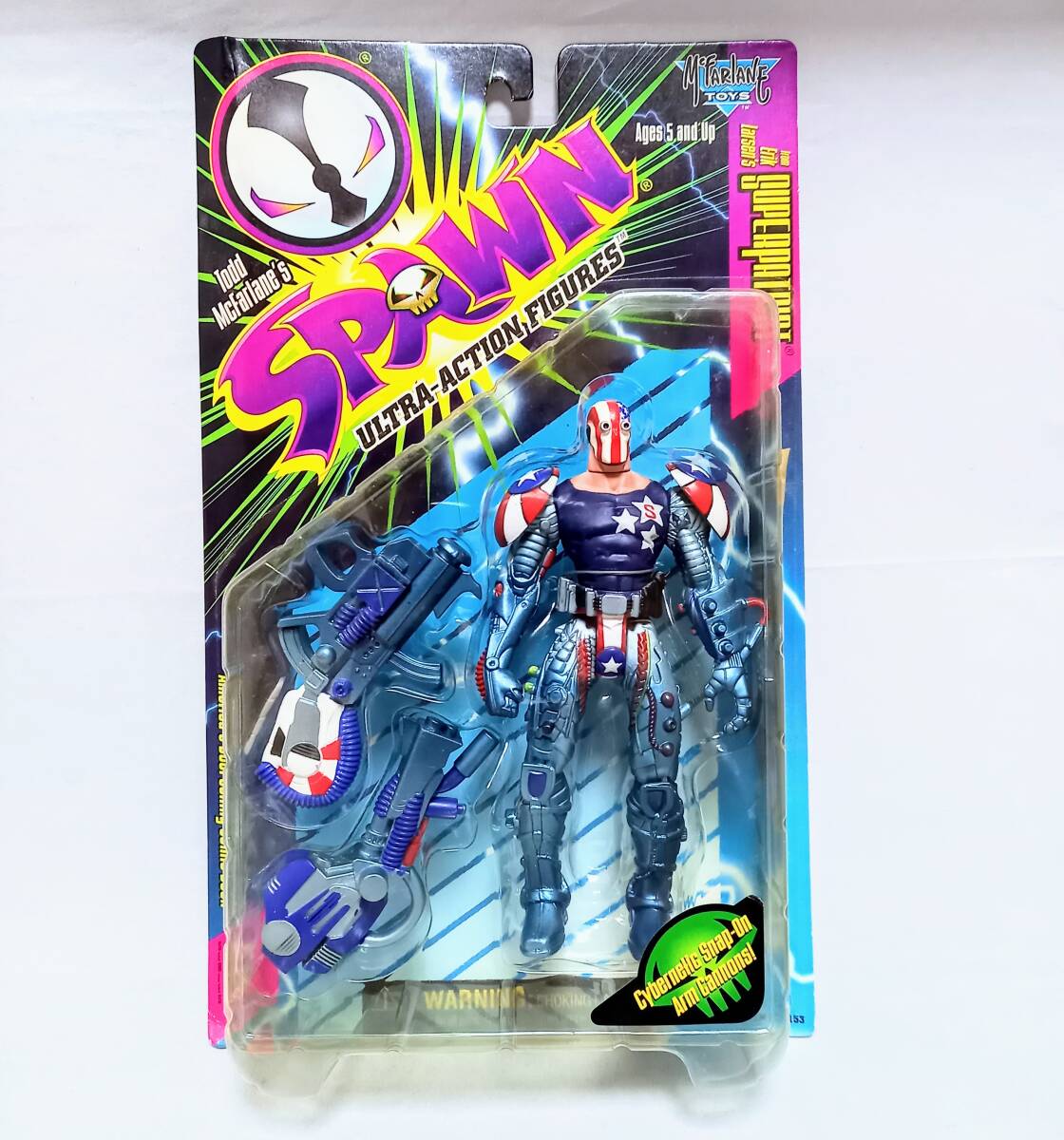 未開封 スーパーパトリオット アクションフィギュア SPAWN 未開封 スーパーパトリオット アクションフィギュア SPAWN