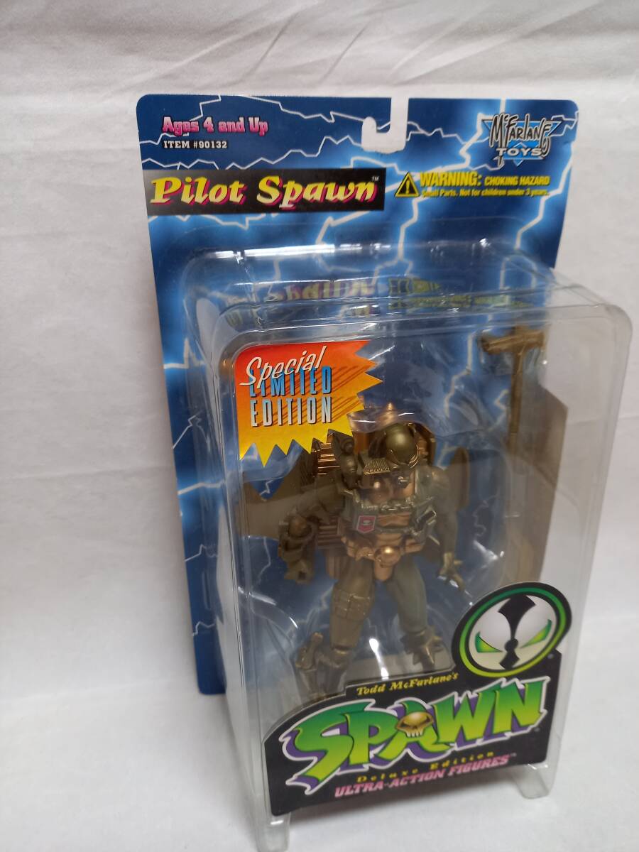 未開封 ゴールド・パイロット・スポーン アクションフィギュア 未開封 ゴールド・パイロット・スポーン アクションフィギュア