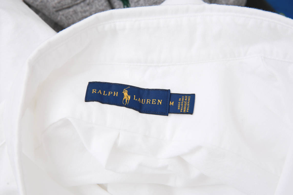 19ss ロンハーマン購入 POLO RALPH LAUREN クラシック フィット ベア オックスフォード シャツ M 青タグ 19ss ロンハーマン購入 POLO RALPH LAUREN クラシック フィット ベア オックスフォード シャツ M 青タグ