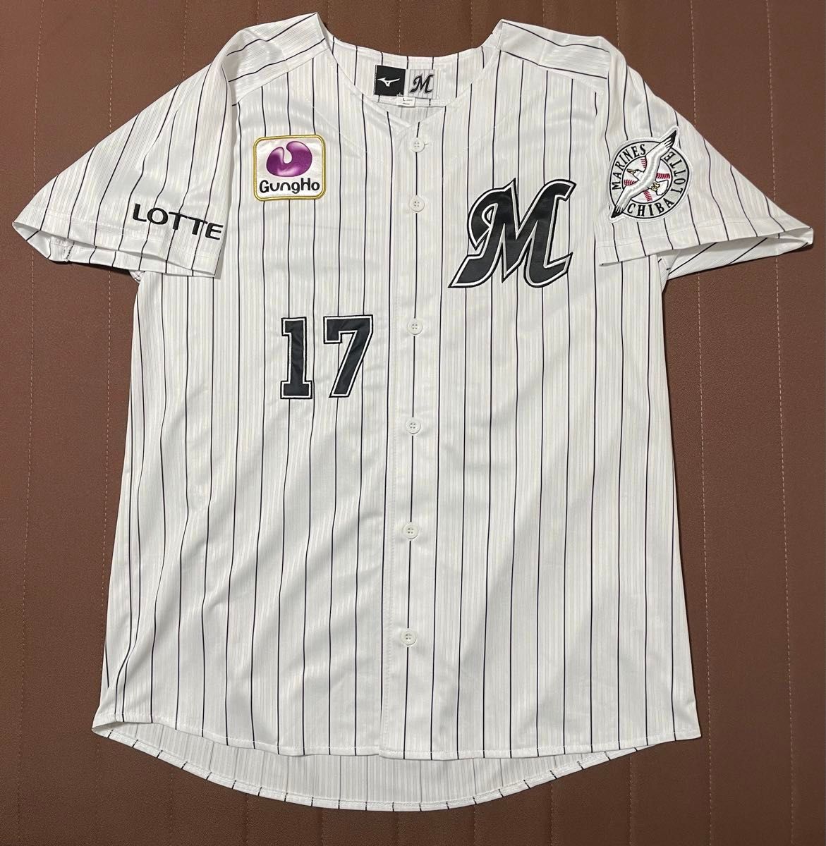 美品 MIZUNO ミズノ 千葉ロッテマリーンズ R. SASAKI 佐々木朗希 美品 MIZUNO ミズノ 千葉ロッテマリーンズ R. SASAKI 佐々木朗希