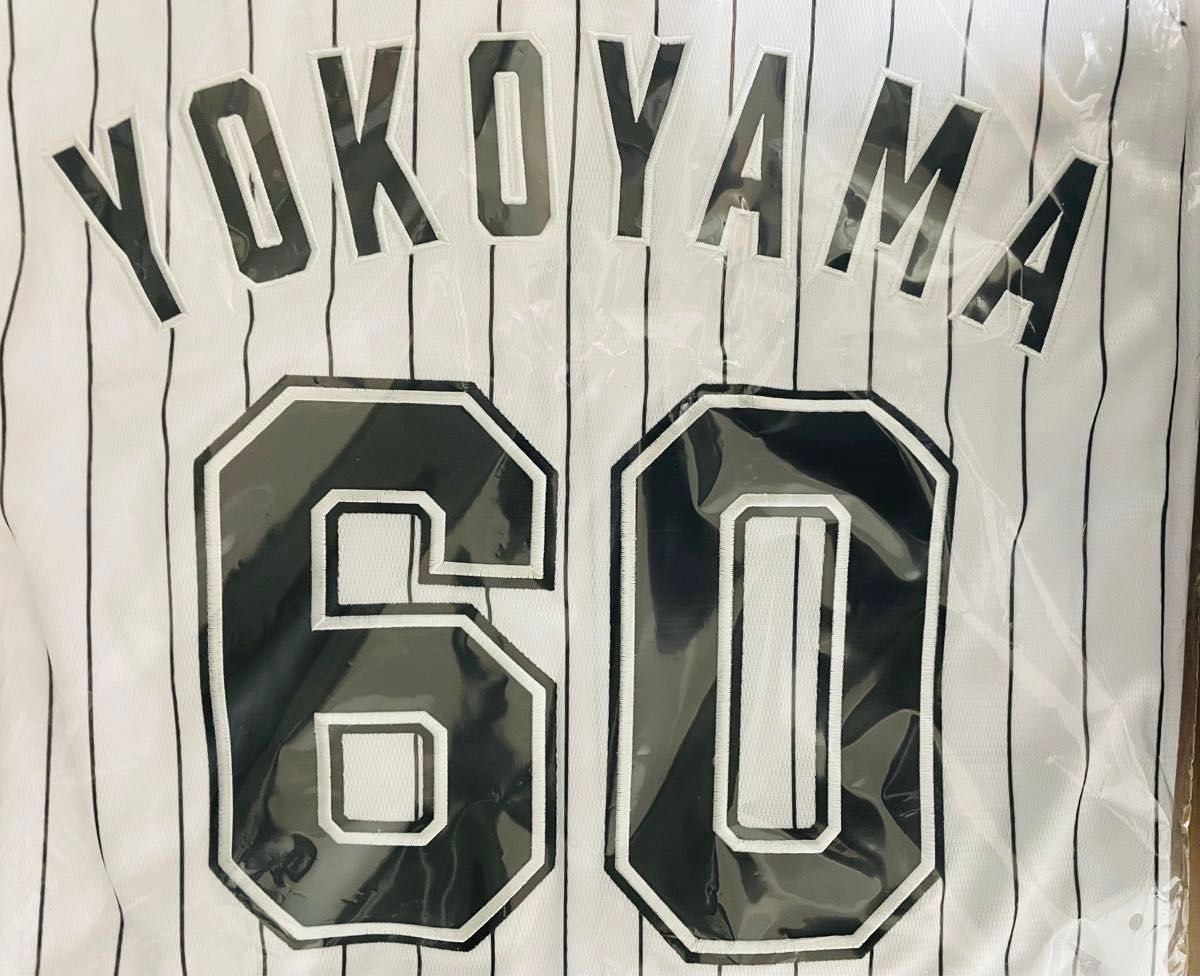 千葉ロッテマリーンズ 背番号60番 横山陸人 選手 2024年 千葉ロッテマリーンズ 背番号60番 横山陸人 選手 2024年