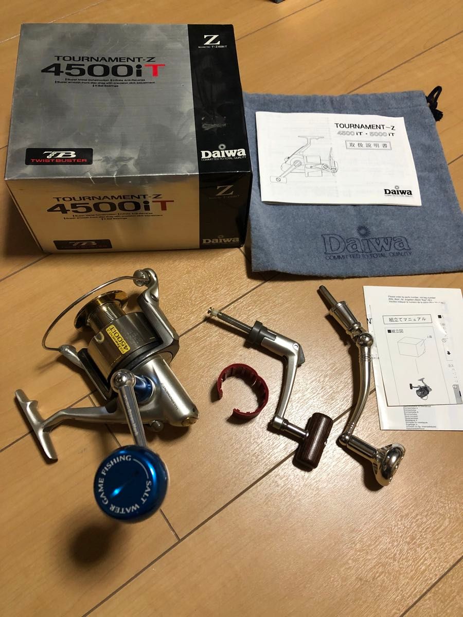 ダイワ トーナメントZ 4500iT スタジオオーシャンマークハンドル ダイワ トーナメントZ 4500iT スタジオオーシャンマークハンドル