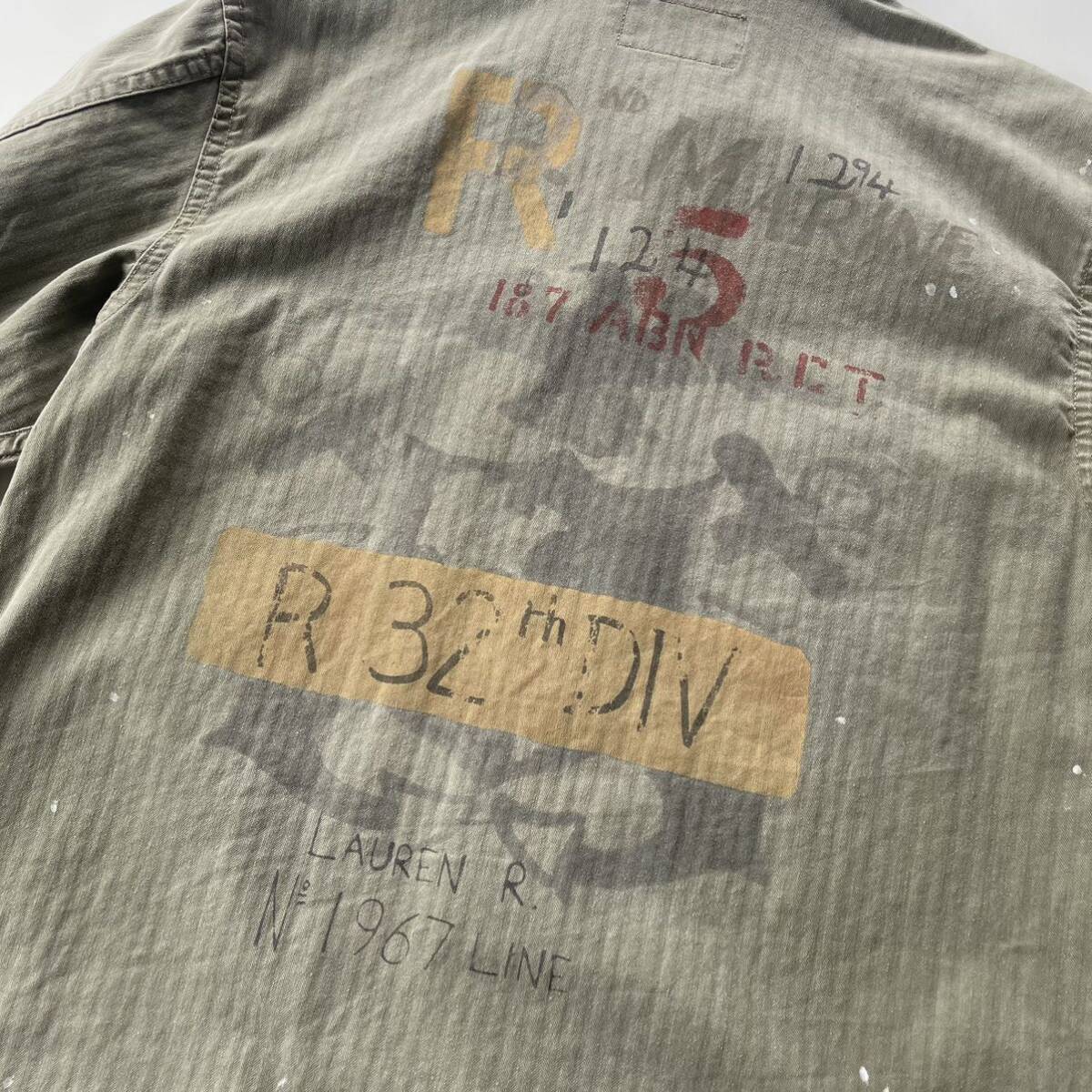 Polo Country “HBT Jacket” S ヘリンボーンツイル ミリタリー Polo Country “HBT Jacket” S ヘリンボーンツイル ミリタリー