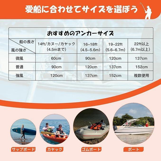 シーアンカー パラシュートアンカー 回収便利 海釣り船釣り 流し シーアンカー パラシュートアンカー 回収便利 海釣り船釣り 流し