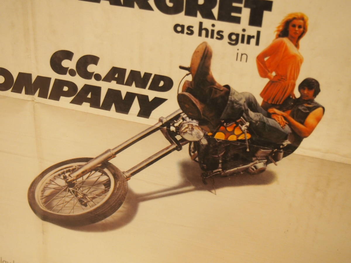 【 大感謝セール】 ポスター ビンテージ CCライダー 当時物 70s 映画 バイカー その他