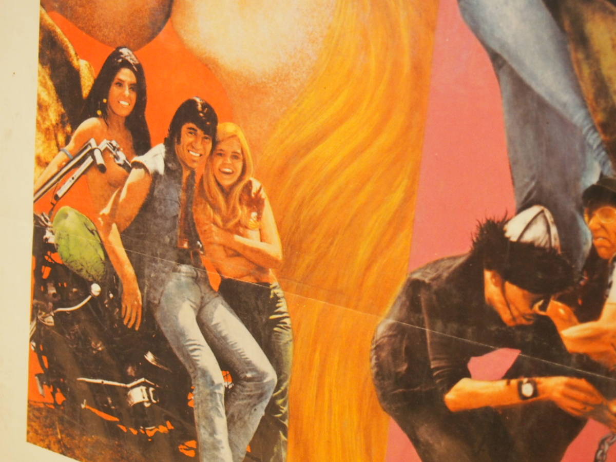 豪奢な ポスター ビンテージ CCライダー 当時物 70s 映画 バイカー その他