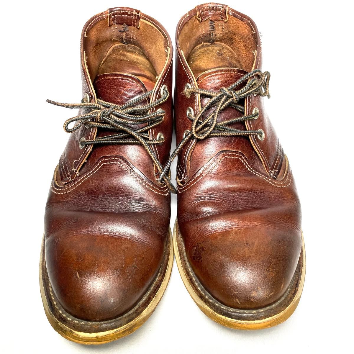 希少】RED WING レッドウィング チャッカブーツ 茶 廃盤 3141 希少】RED WING レッドウィング チャッカブーツ 茶 廃盤 3141