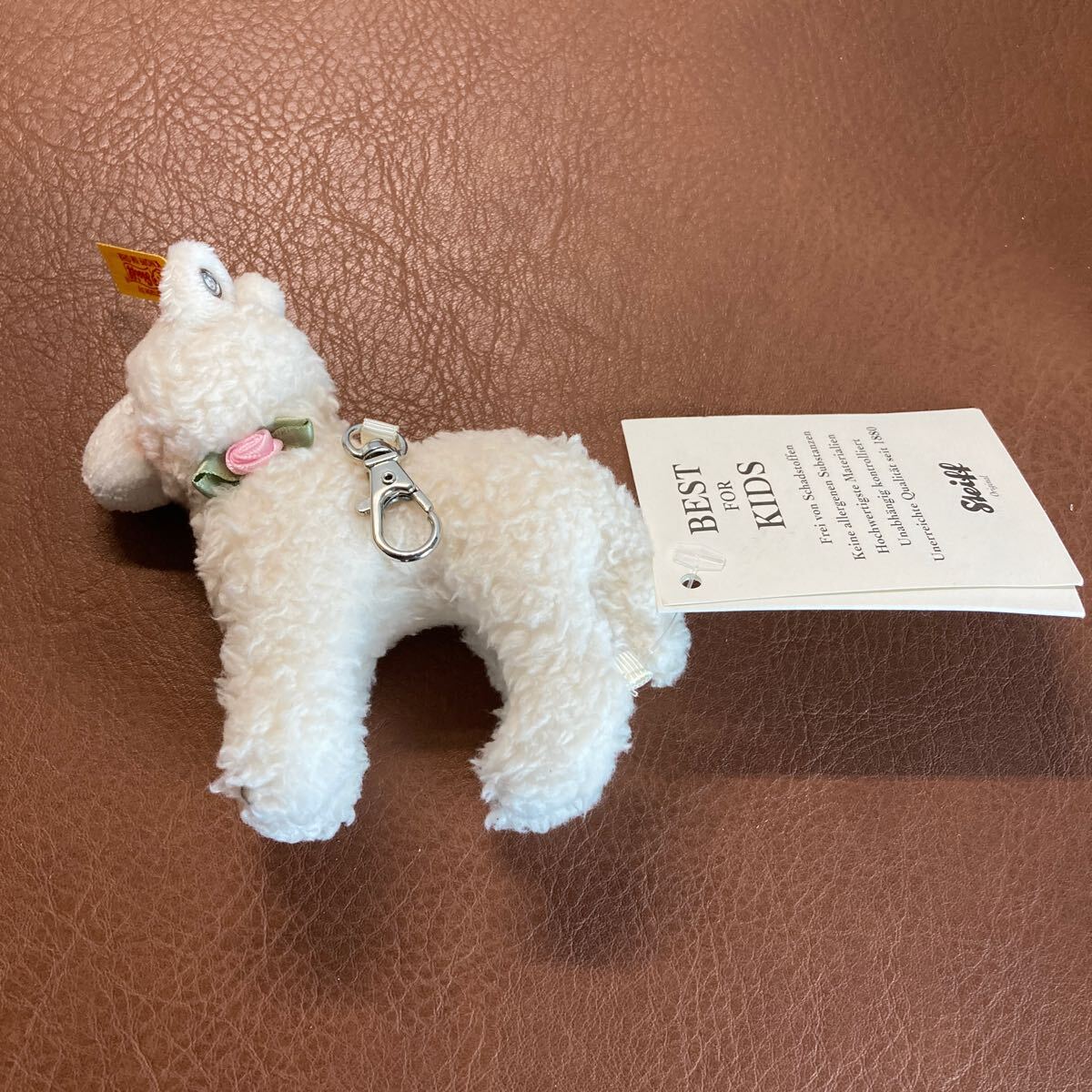 最大80%オフ Steiff シュタイフ ソフトキーリング ラム(子羊) 10cm シュタイフ社