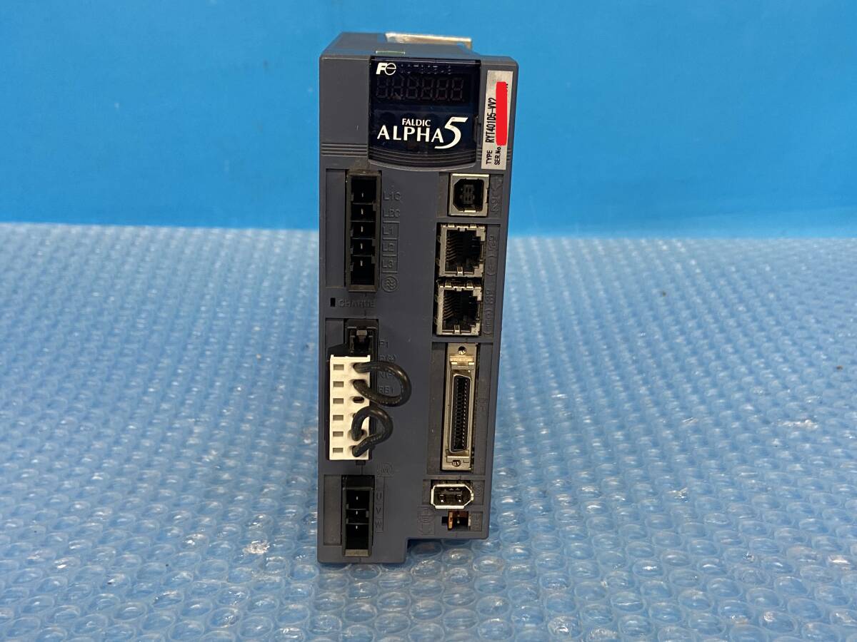 [CK23103] Fuji 富士電機 RYT401D5-VV2 ALPHA5シリーズ サーボアンプ 動作保証