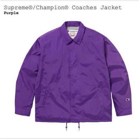 新品】 M 24SS Supreme Champion Coaches Jacket Purple 新品】 M 24SS Supreme Champion Coaches Jacket Purple