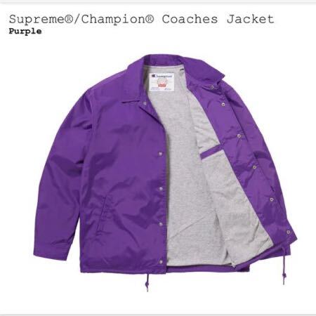 新品】 M 24SS Supreme Champion Coaches Jacket Purple 新品】 M 24SS Supreme Champion Coaches Jacket Purple