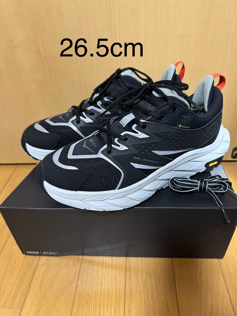 新品】26 5cm WTAPS Hoka Anacapa Low GTX Black (1155397-JTB 新品】26 5cm WTAPS Hoka Anacapa Low GTX Black (1155397-JTB