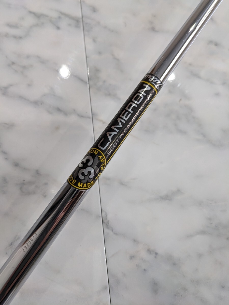 スコッティキャメロンファントムX7.5 33インチ日本正規品美品 スコッティキャメロンファントムX7.5 33インチ日本正規品美品