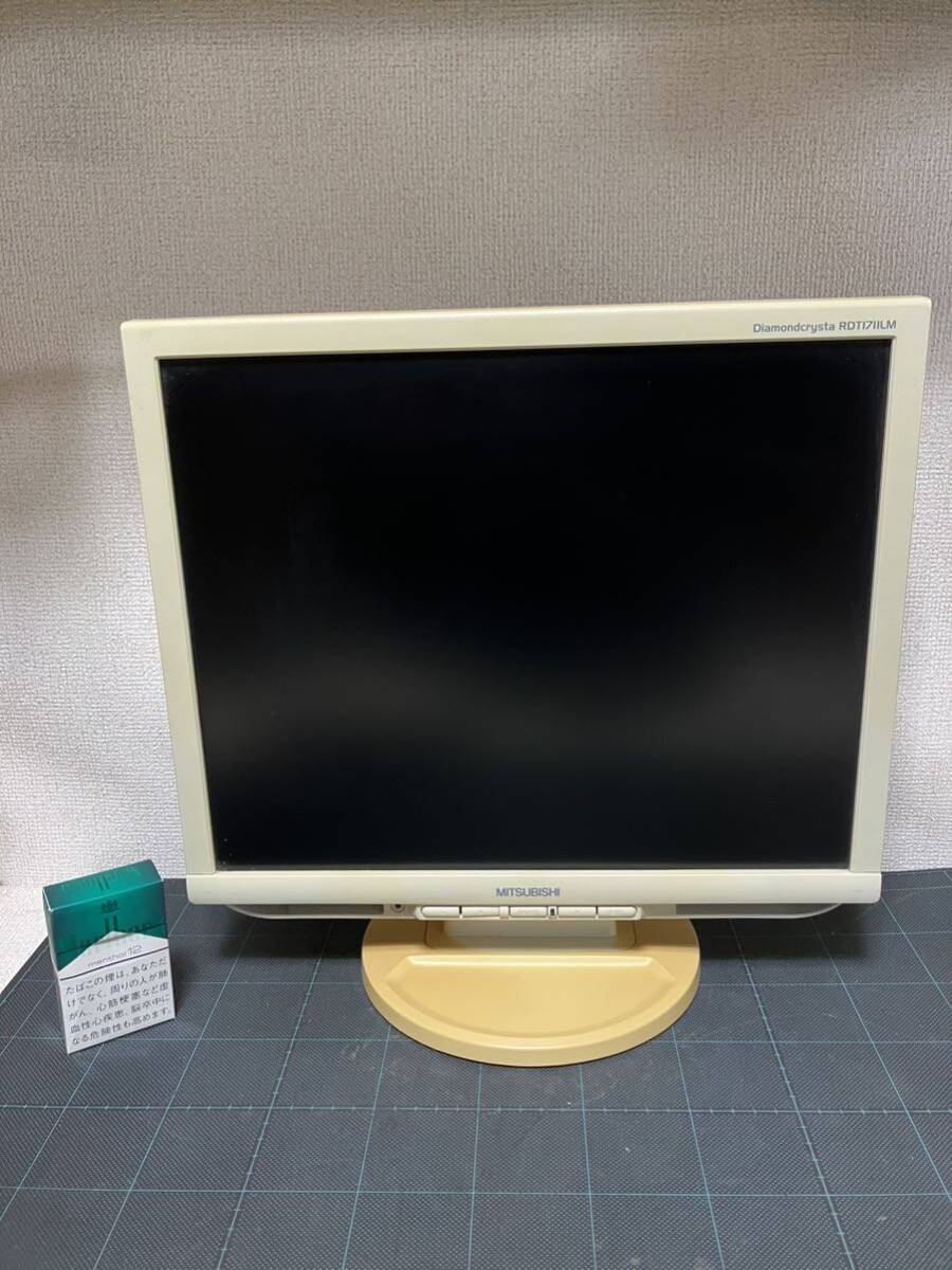 !490 MITSUBISHI liquid crystal display RDT17IILM Mitsubishi monitor liquid crystal monitor personal computer PC peripherals selling out 