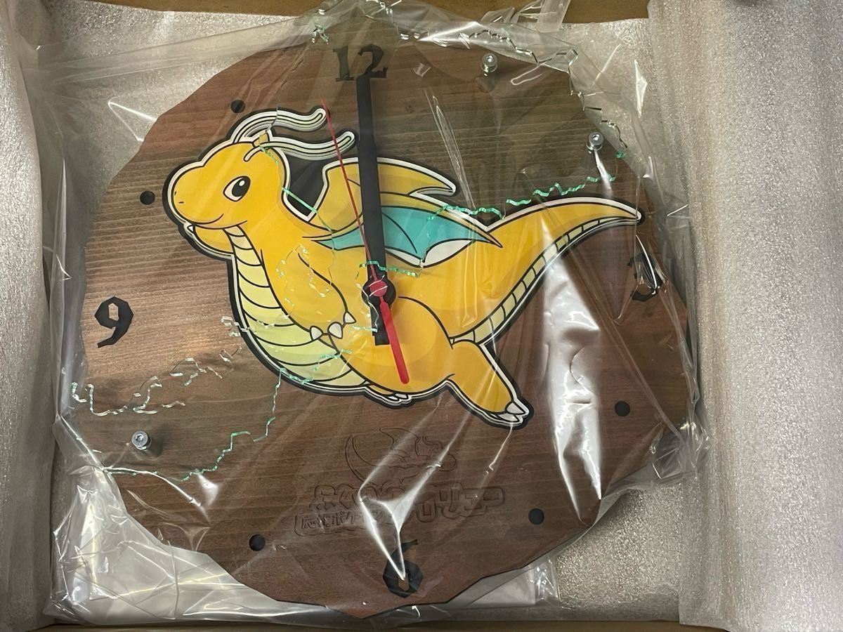 カイリュー壁掛け時計 福井県コラボ商品|Yahoo!フリマ(旧 カイリュー壁掛け時計 福井県コラボ商品|Yahoo!フリマ(旧