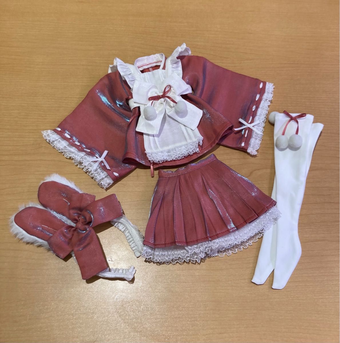 MDD アウトフィット 服 ウサギセーラー服 17980円→SALE レア【新品未使用】うさ耳 和装巫女メイド ドール