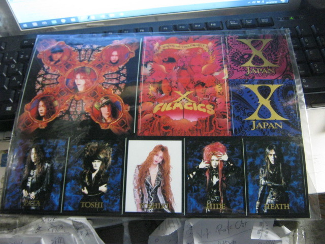 定番キャンバス X JAPAN エックス FILM GIGS ステッカーシート 未開封