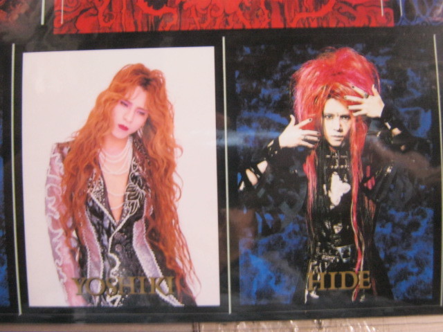 定番キャンバス X JAPAN エックス FILM GIGS ステッカーシート 未開封