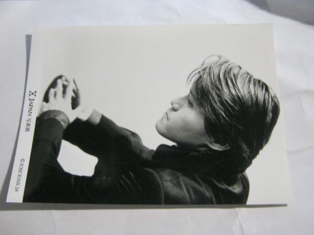  X JAPAN エックス / 写真展 生写真大6枚セット YOSHIKI TOSHI HIDE TAIJI PATA _画像5