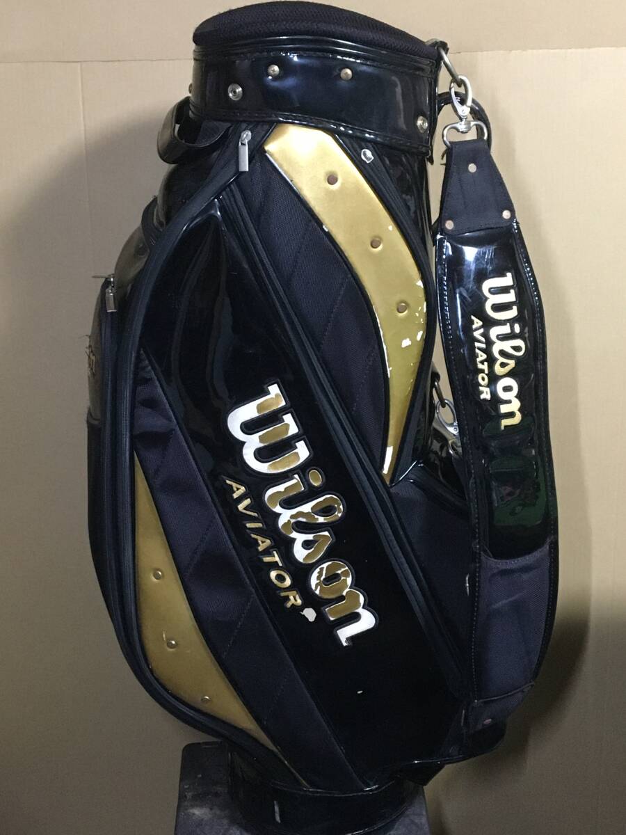 hcb-505 中古キャディバッグ ウィルソン Wilson AVIATOR hcb-505 中古キャディバッグ ウィルソン Wilson AVIATOR