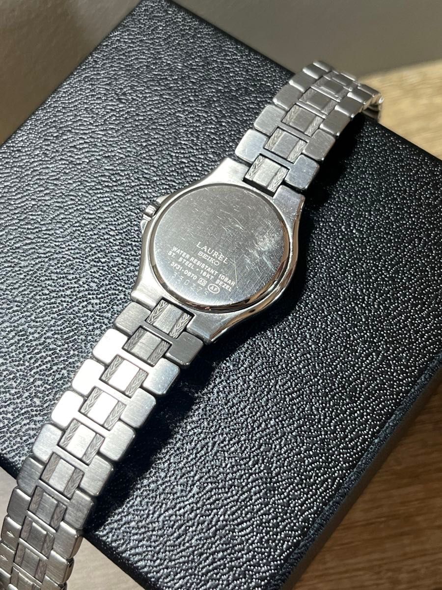 美品 SEIKO セイコー LAUREL ローレル 18KTベゼル 腕時計 美品 SEIKO セイコー LAUREL ローレル 18KTベゼル 腕時計