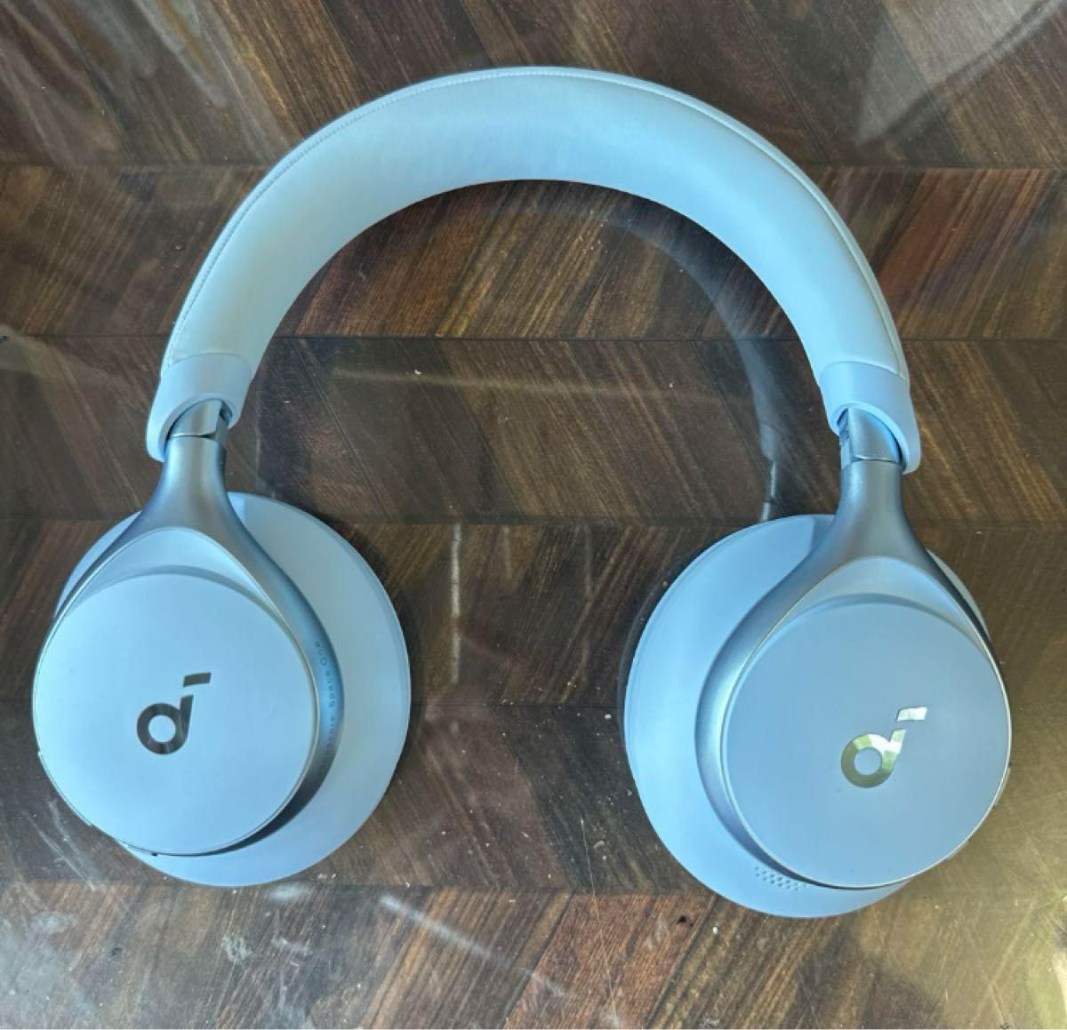 Anker】ブルー soundcore Space One ワイヤレスヘッドホン Anker】ブルー soundcore Space One ワイヤレスヘッドホン