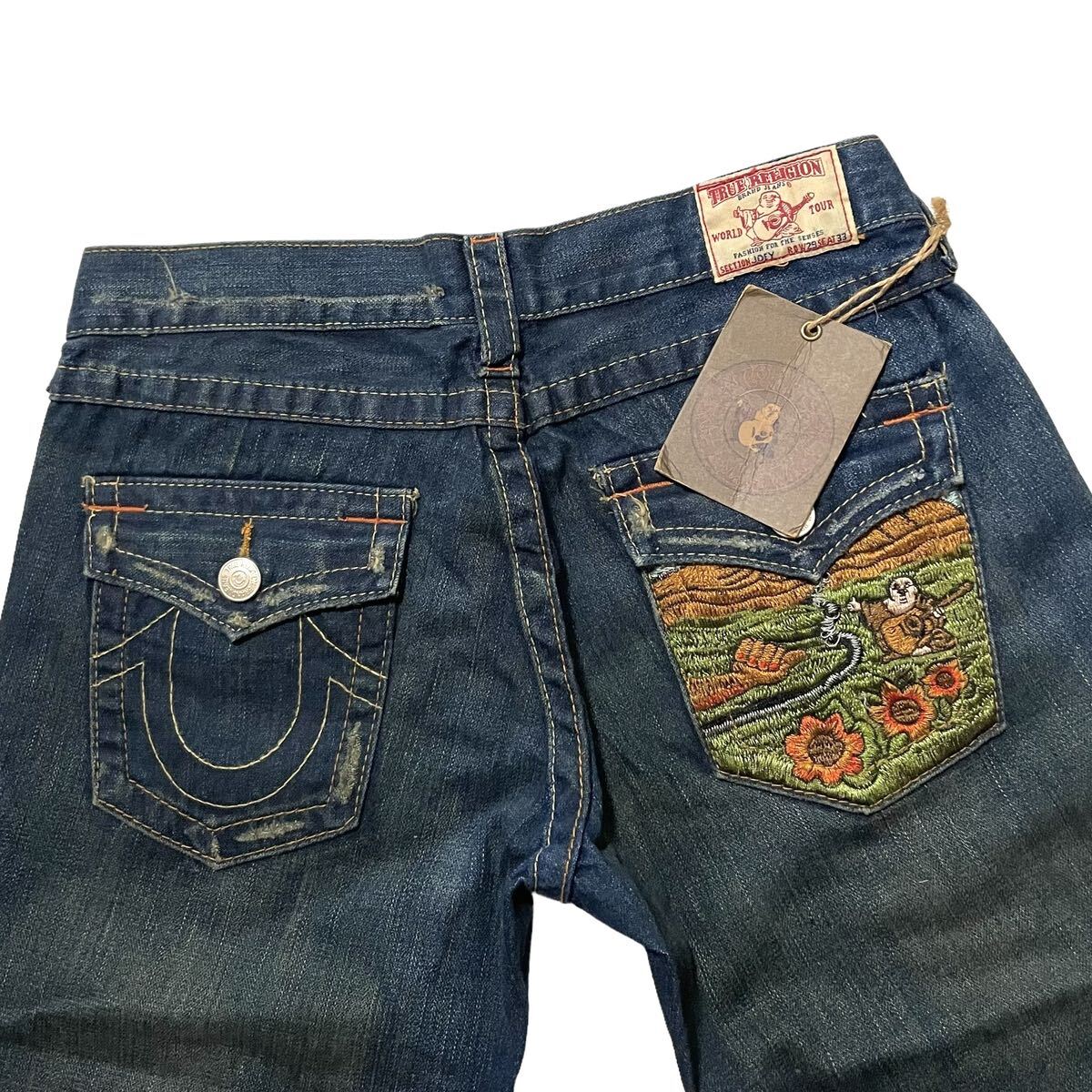 未使用 USA製 フラップポケット W29 TRUE RELIGION トゥルー 未使用 USA製 フラップポケット W29 TRUE RELIGION トゥルー
