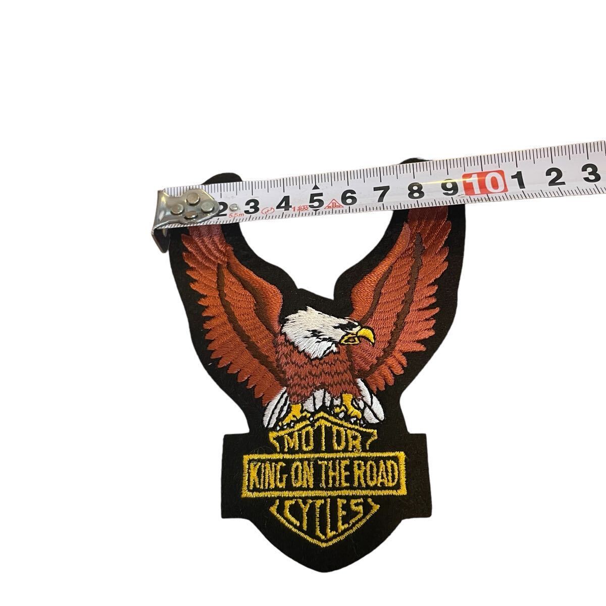 USA製 80s ロゴ エンブレム ワッペン 当時物 Harley-Davidson USA製 80s ロゴ エンブレム ワッペン 当時物 Harley-Davidson