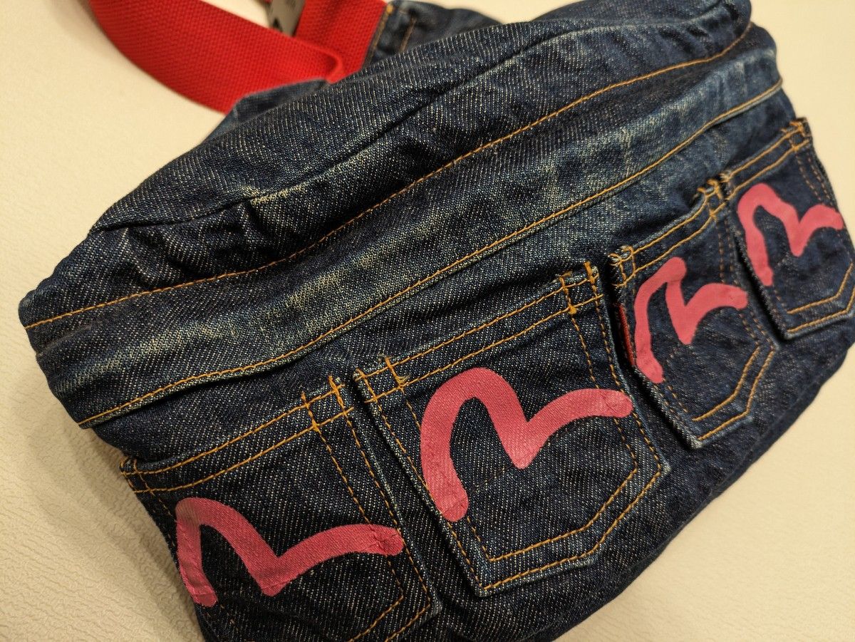 美品】エビス エヴィス ボディーバッグ 希少 廃盤 ウエスト 美品】エビス エヴィス ボディーバッグ 希少 廃盤 ウエスト