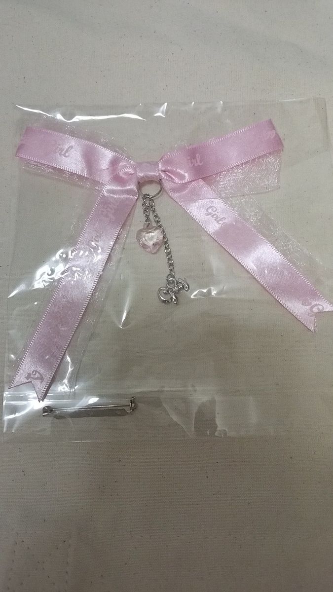 新品未使用未開封 Girl is Girl by nicola リボン かわいい ガールイズガールバイニコラ 平成レトロ