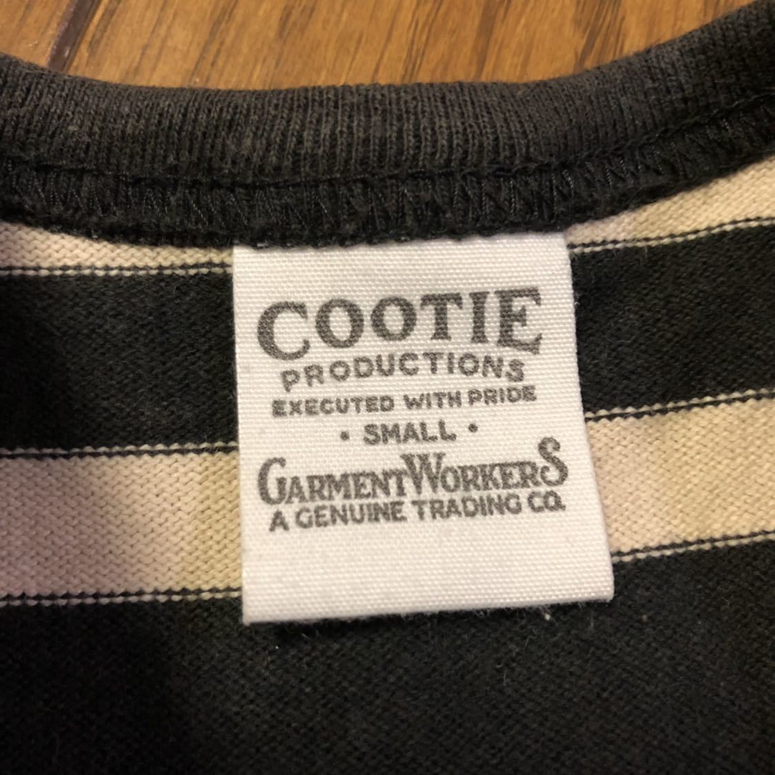  with translation S size! Koo tea cootie tank top shoulder scorch equipped 