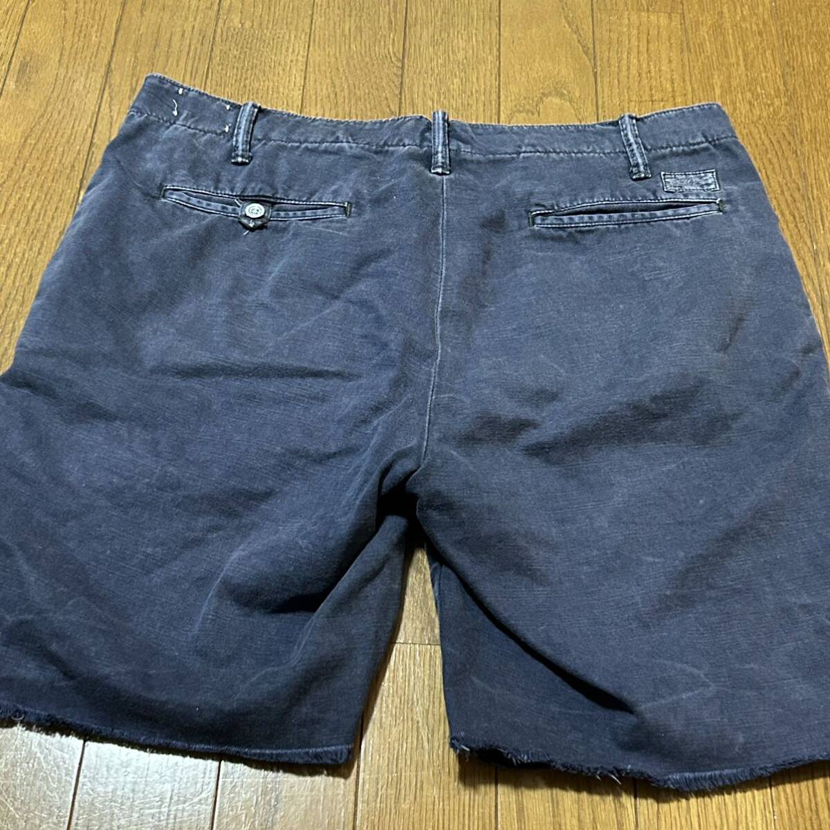大きめW88cm ポロラルフローレン 古着ショートパンツ ネイビー 大きめW88cm ポロラルフローレン 古着ショートパンツ ネイビー