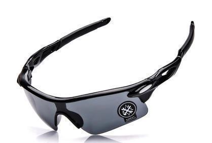  cycling UV400 outdoor bike fishing sunglasses black 