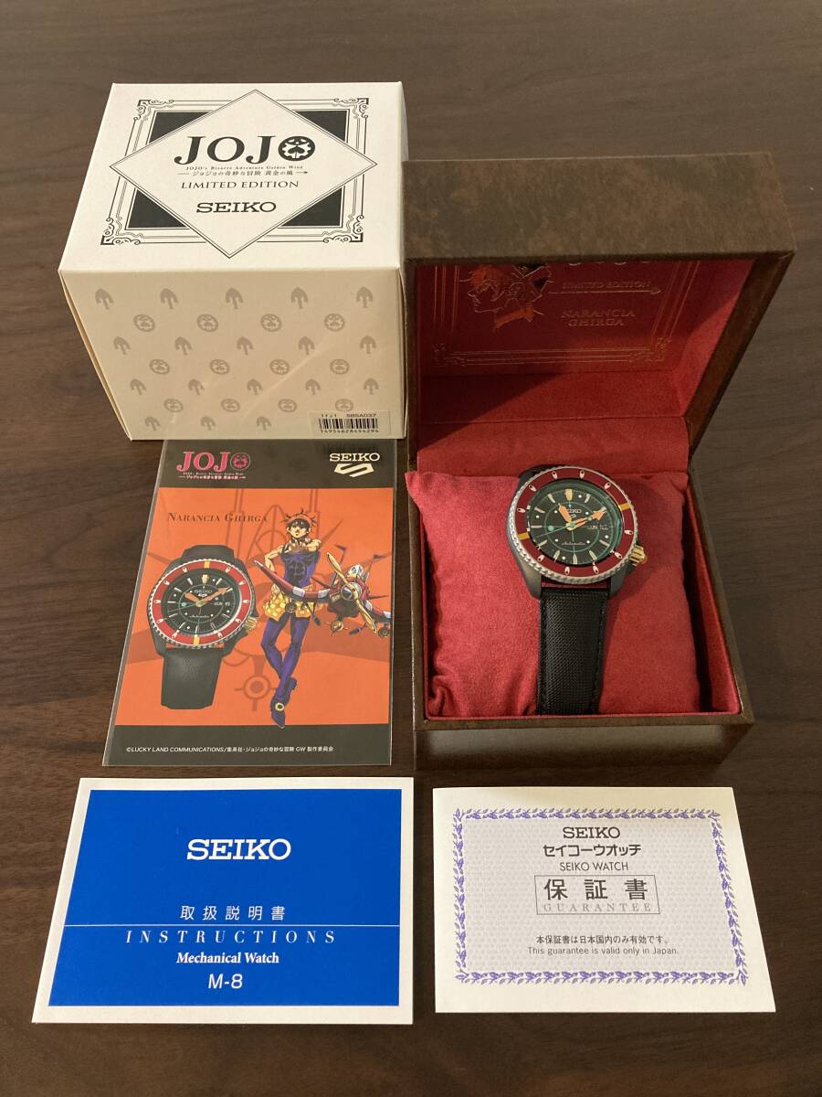 新品 セイコー 5 スポーツ SEIKO 5 Sports SBSA037 ジョジョの 新品 セイコー 5 スポーツ SEIKO 5 Sports SBSA037 ジョジョの