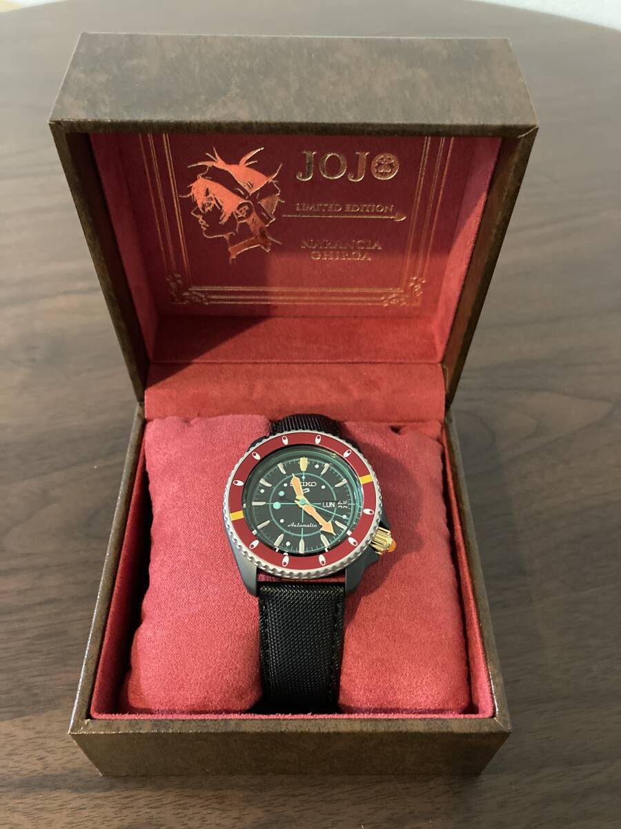 新品 セイコー 5 スポーツ SEIKO 5 Sports SBSA037 ジョジョの 新品 セイコー 5 スポーツ SEIKO 5 Sports SBSA037 ジョジョの