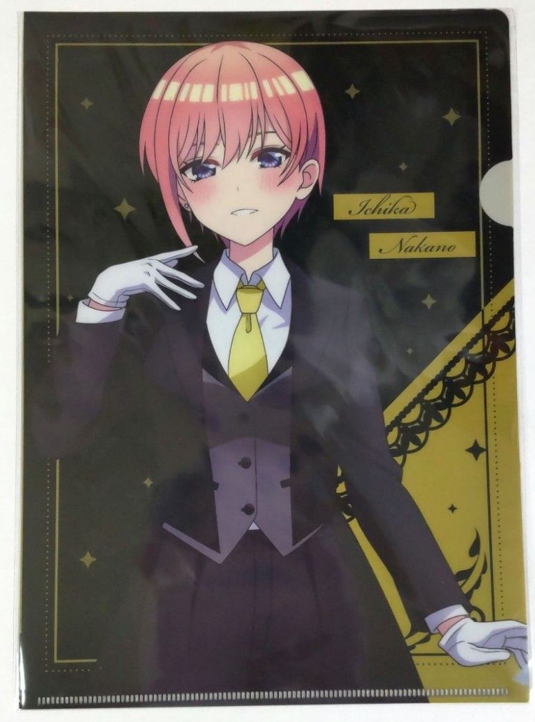 五等分の花嫁 A4 クリアファイル 執事服ver 5枚セット 一花・二 五等分の花嫁 A4 クリアファイル 執事服ver 5枚セット 一花・二