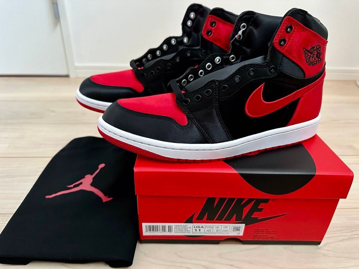 Nike Air Jordan 1 High OG W Satin Bred ナイキエアジョーダン1 