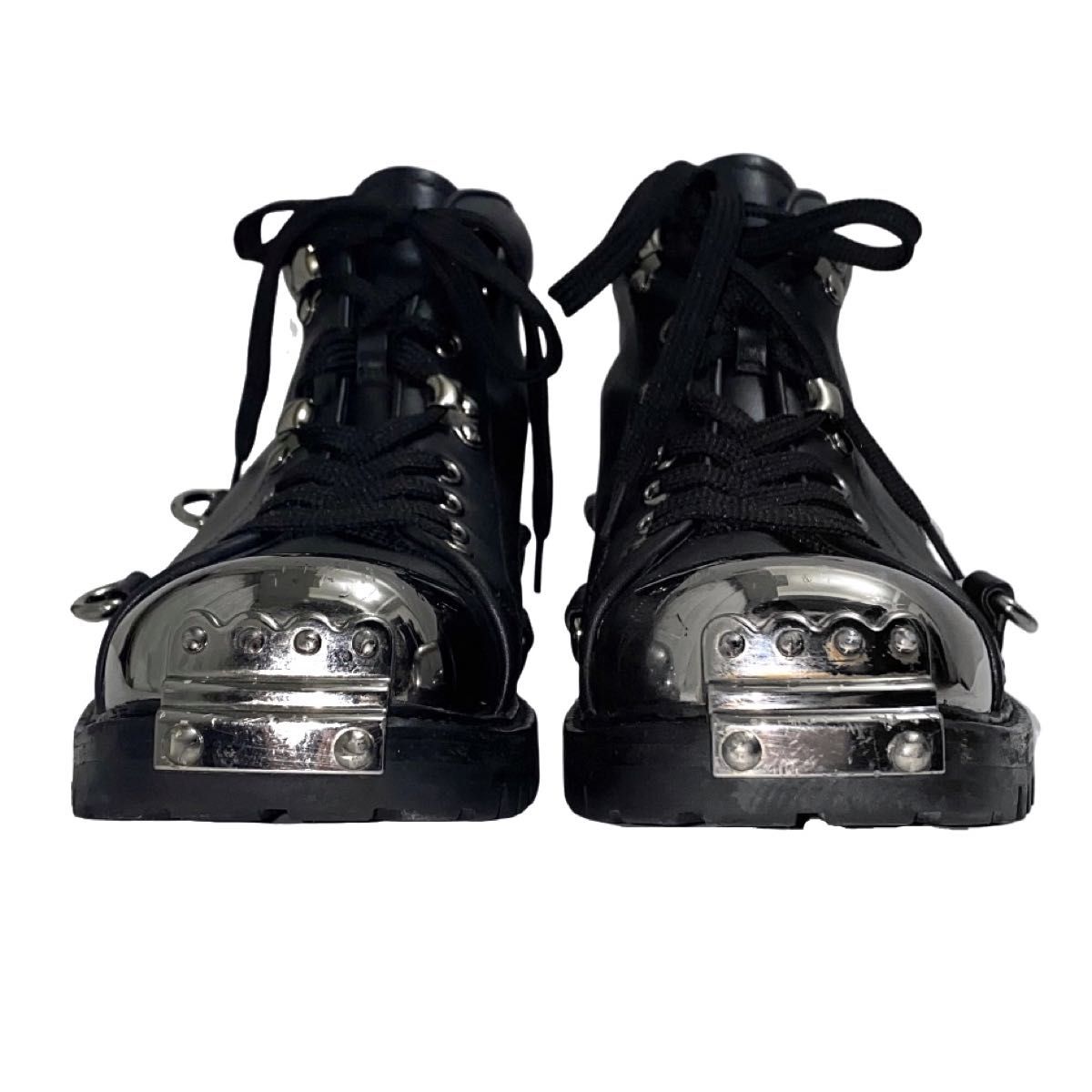 Miu Miu 2006aw Archive Metal Toe Boots ミュウミュウ Miu Miu 2006aw Archive Metal Toe Boots ミュウミュウ