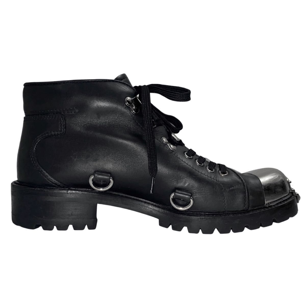Miu Miu 2006aw Archive Metal Toe Boots ミュウミュウ Miu Miu 2006aw Archive Metal Toe Boots ミュウミュウ
