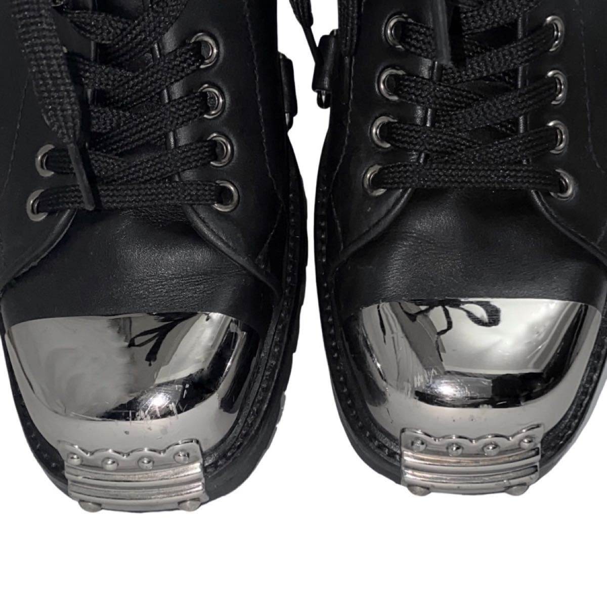 Miu Miu 2006aw Archive Metal Toe Boots ミュウミュウ Miu Miu 2006aw Archive Metal Toe Boots ミュウミュウ