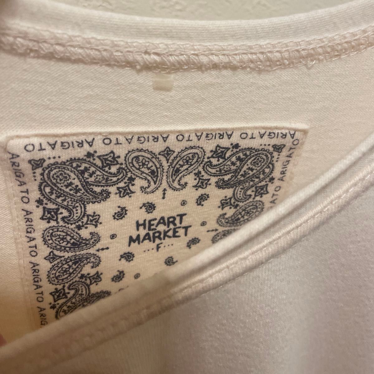 Heart Market ハートマーケット ロング丈Tシャツワンピース Heart Market ハートマーケット ロング丈Tシャツワンピース