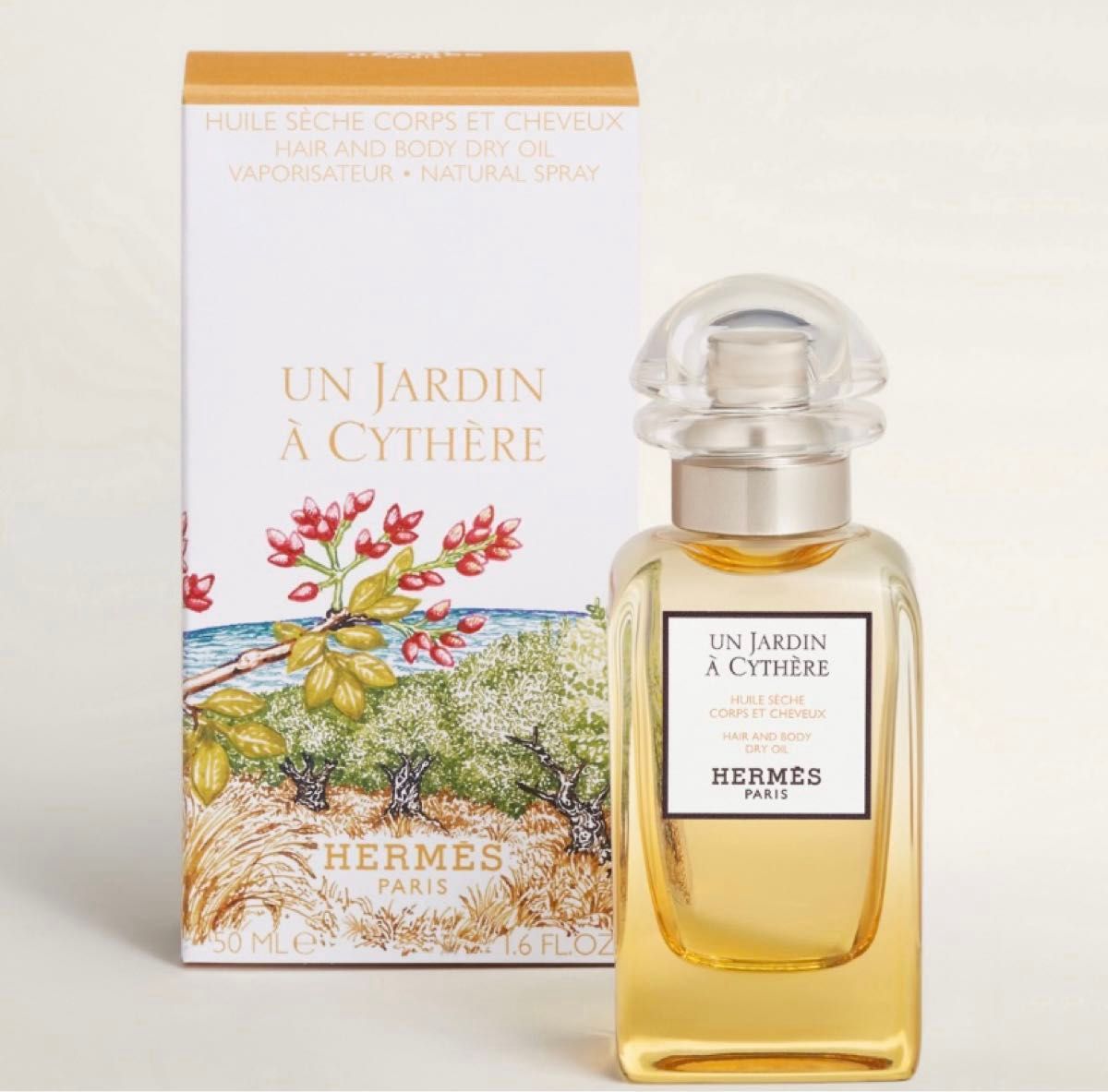 楽天市場】エルメス ナイルの庭 ヘア＆ボディ ドライオイル 50ml