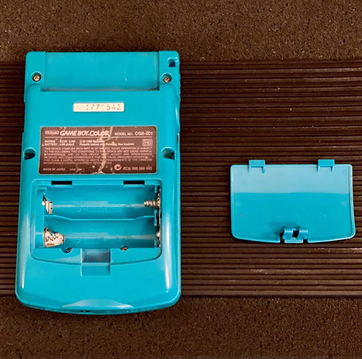 GAMEBOY COLOR 動作確認済 (外観美品) レアなブルー GBA GAMEBOY COLOR 動作確認済 (外観美品) レアなブルー GBA