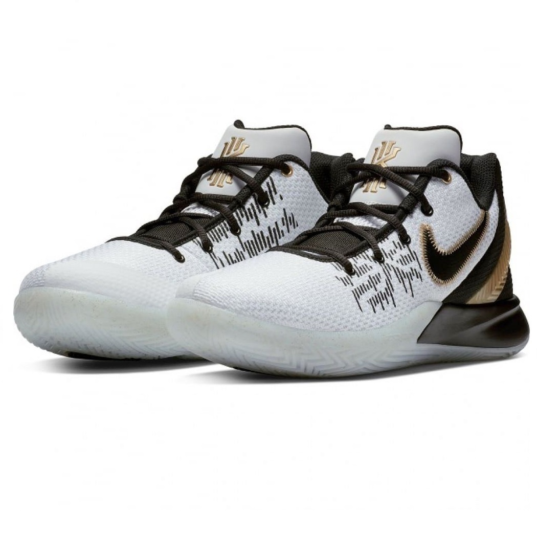 ブランド品 通販サイト KYRIE NIKE AO4438-170 白/黒/金 エンジニアードパフォーマンス 2 フライトラップ カイリー ナイキ 30.5cm FLYTRAP バッシュ EP II 29.5cm以上