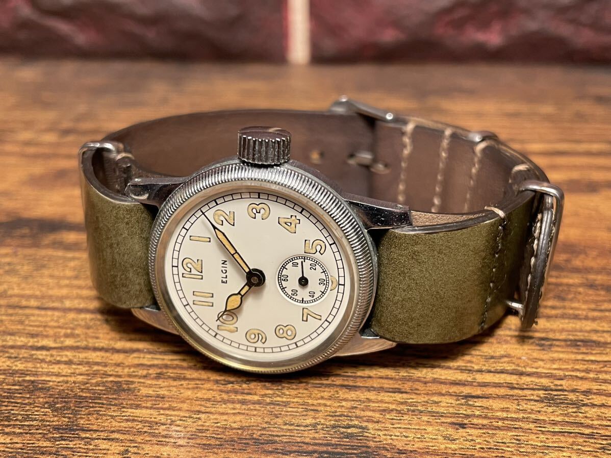 美品ELGIN エルジン ミリタリーウォッチ アメリカ軍 A-11 WW2 美品ELGIN エルジン ミリタリーウォッチ アメリカ軍 A-11 WW2