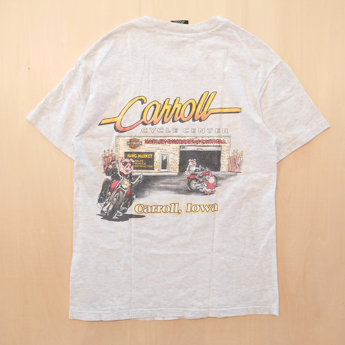 Harley Davidson Tシャツ 大脱走 Hanes USA製 r k stratman Harley Davidson Tシャツ 大脱走 Hanes USA製 r k stratman