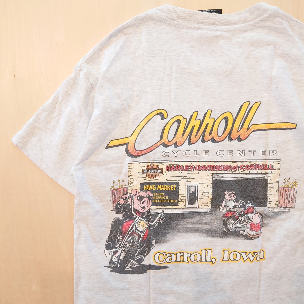 Harley Davidson Tシャツ 大脱走 Hanes USA製 r k stratman Harley Davidson Tシャツ 大脱走 Hanes USA製 r k stratman