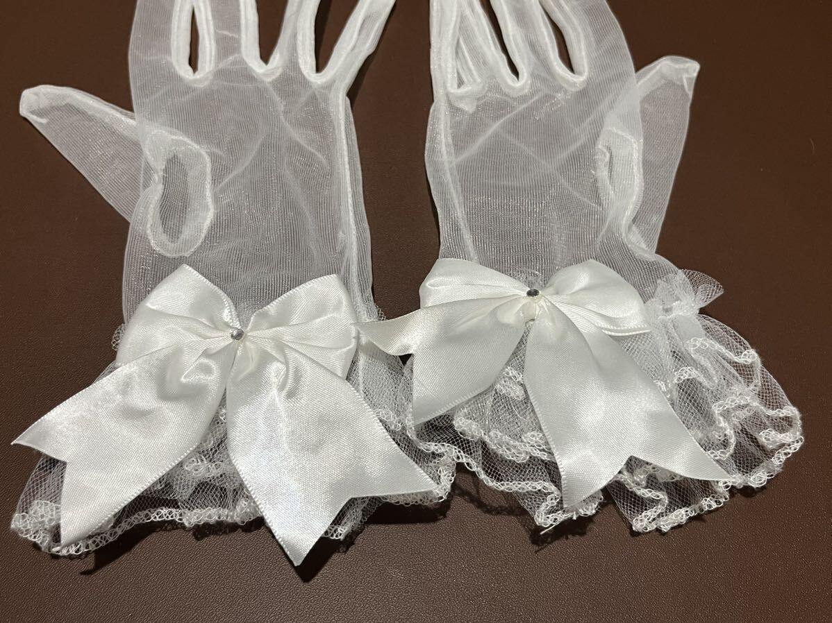 D(0625x7) свадьба перчатка свадебный перчатки невеста перчатка свадебный гонки невеста сопутствующие товары белый женский 